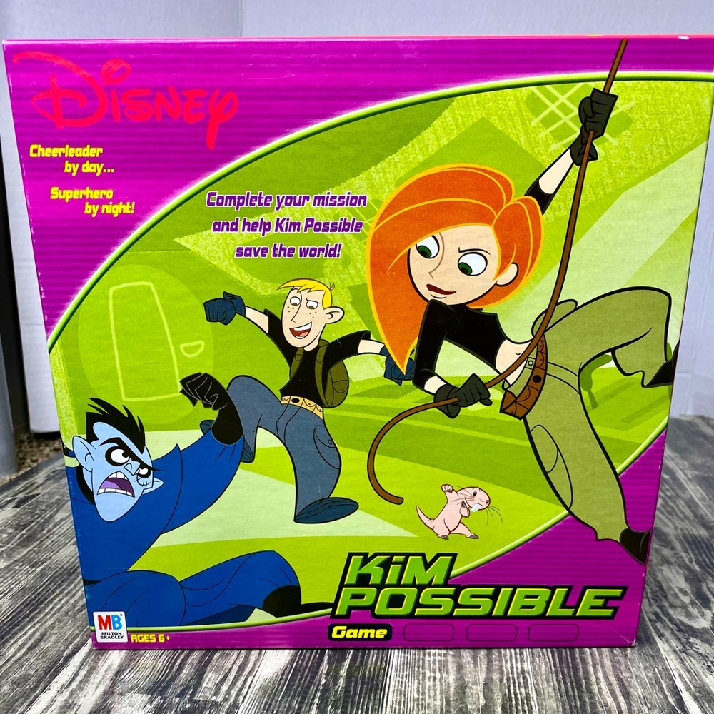 Y2K Vintage Kim Possible Board Game